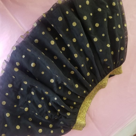 🔴 SALE! little girl Tutu polka dot skirt size 5T (A2) - Picture 4 of 7